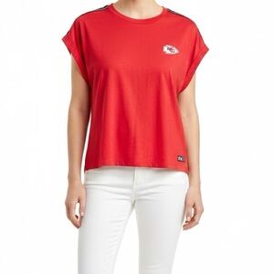 DKNY SPORT NFL “Kansas City Chiefs“ Hi-Lo Tee (NWT) (Size: Small)